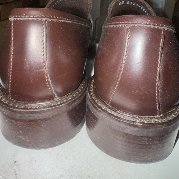 KENNETH COLE BROWN LEATHER/SUEDE MENS DRESS SHOES SIZE 10 - Picture 12 of 15